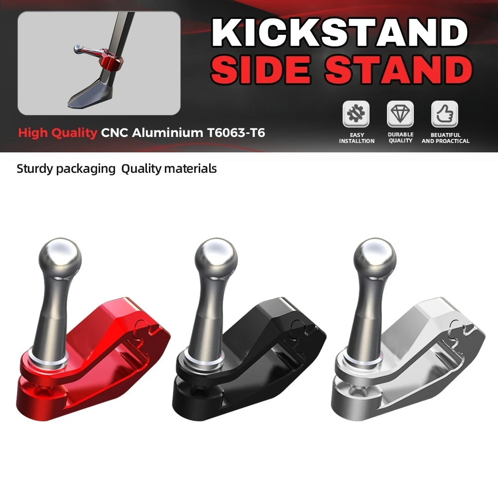 

Kickstand Side Stand Tip Fat Foot For Ducati Panigale V2 2020-2021-2022-2023 Kickstand Extension Pedal Assistant Tool Support