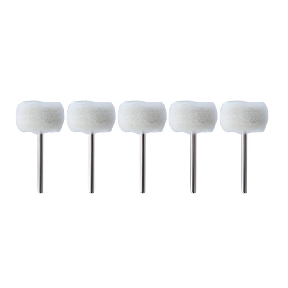 

Effective Burr Removal with 5pcs Wool Polishing Brush Finishing Ball Wheels Buffing Grinding Head 2 35mm Shank