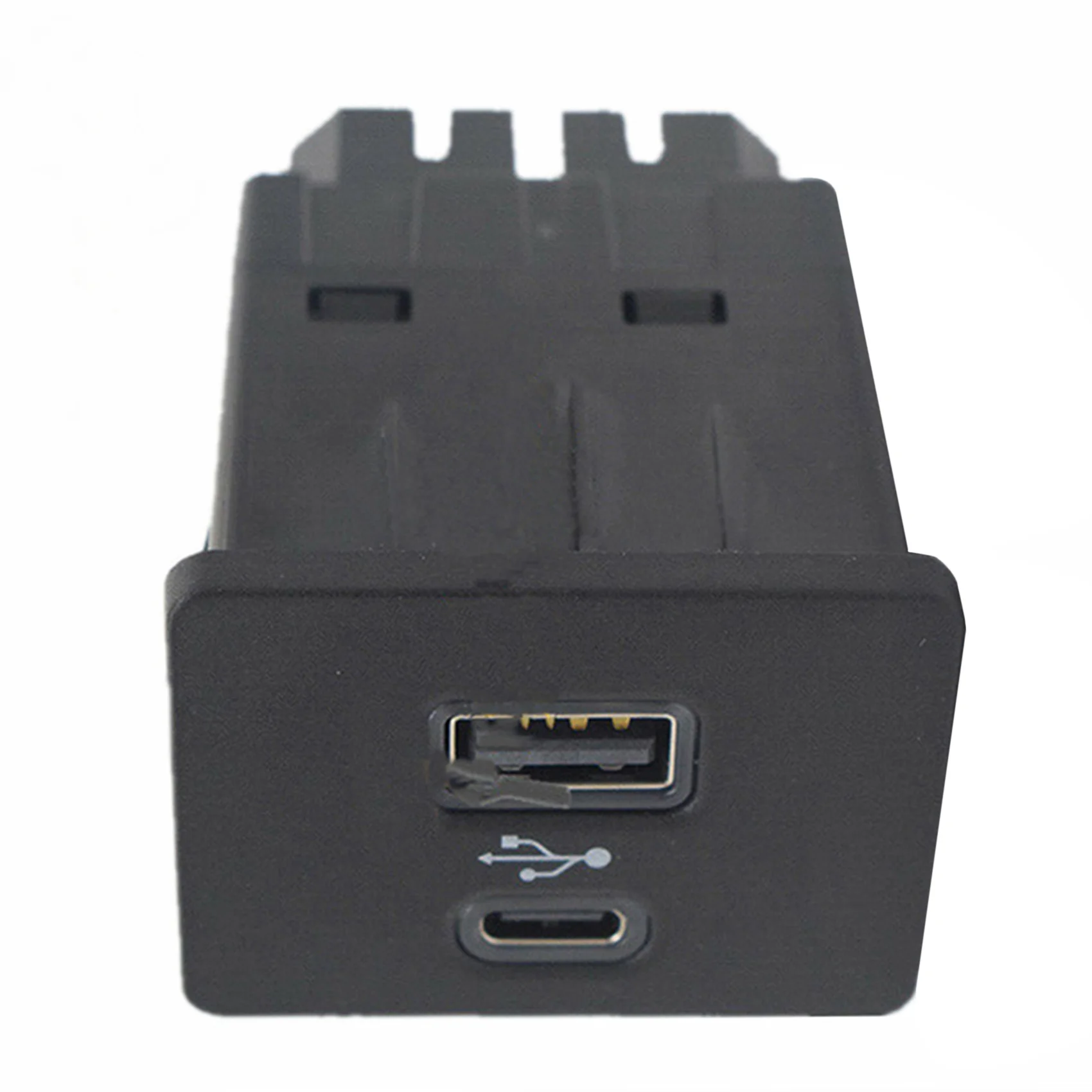 

SYNC 3 Type-C+USB Dual Media HUB Box Module Storage Box USB Charging Port LB5T-14F014-CB for Ford Focus