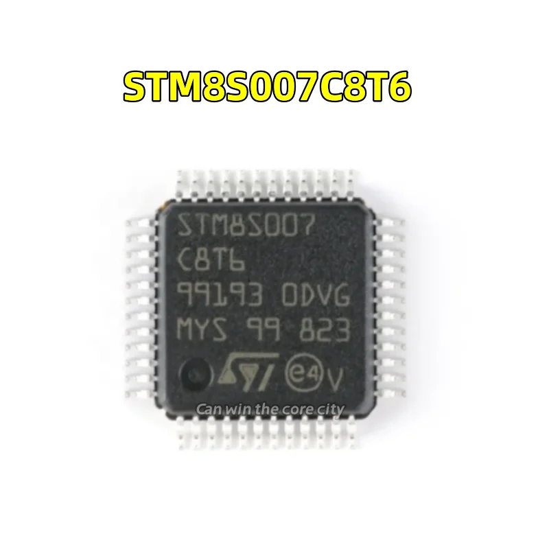 

10 pieces STM8S007C8T6 24MHz / 64 KB Flash / 8-bit microcontroller-LQFP-48 original in stock