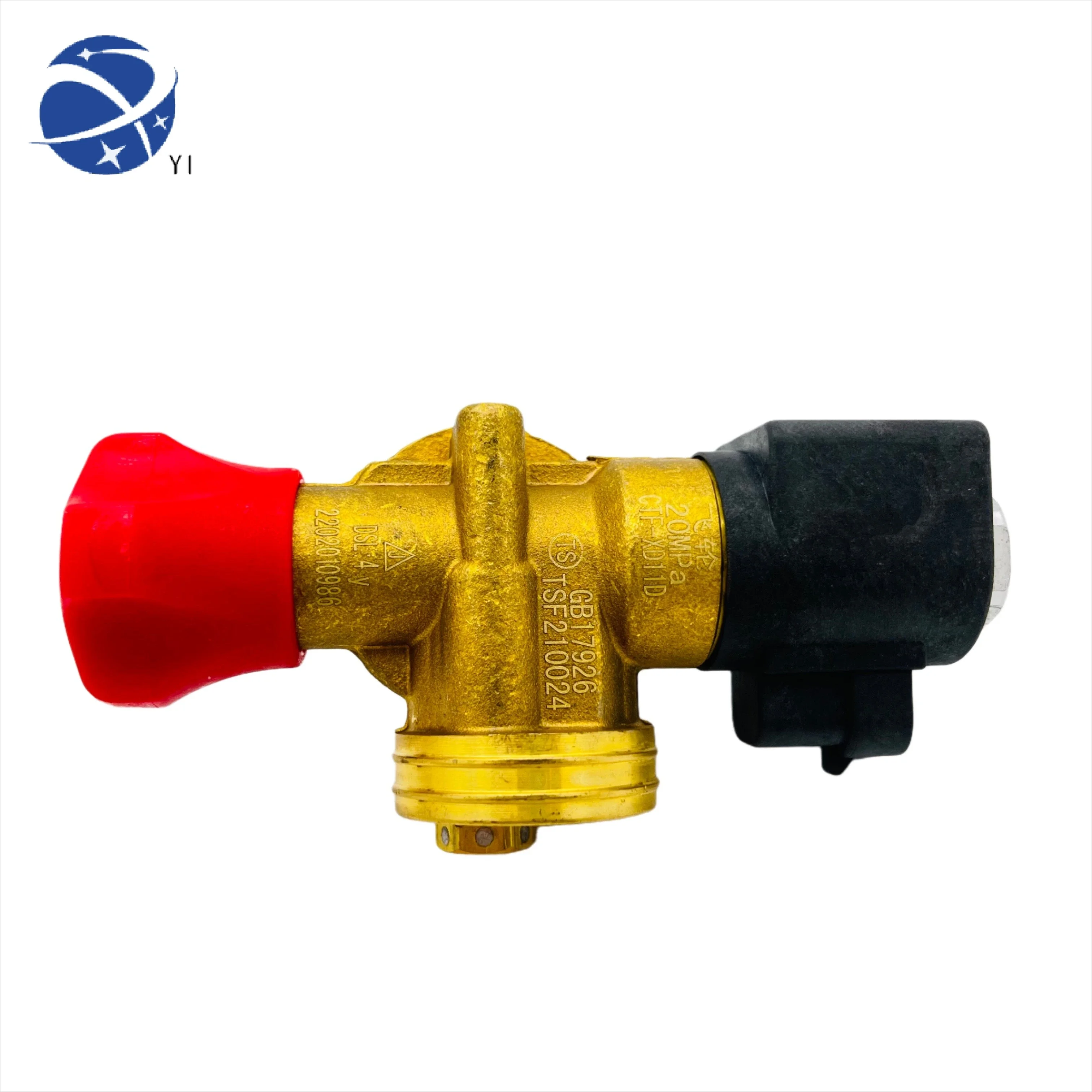 

YUNYI Brass hpb59-1 high pressure solenoid valve NPT1/4 with pz27.8 for cng vehicle