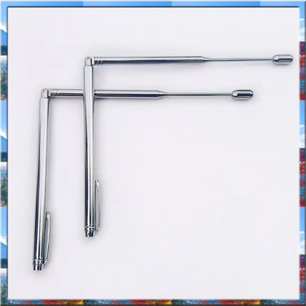 Top Deals Portable Dowsing Rod Water Detector Tool Adjustable Rods Flexible Divining Water Spirit Ghost Gold Buried Items