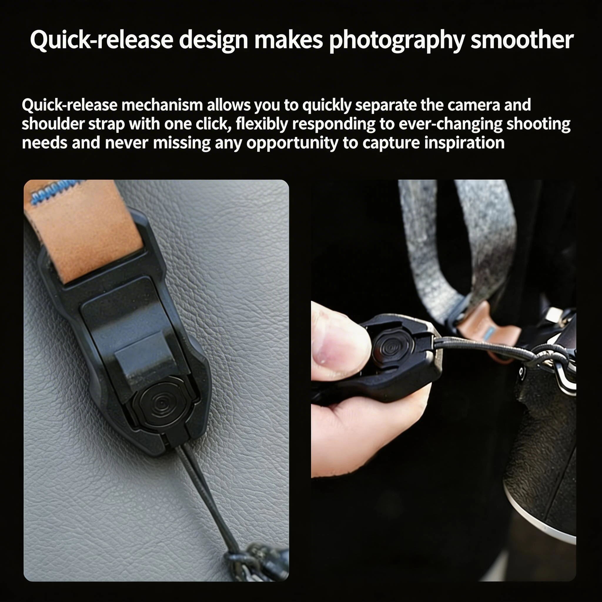 Camera Crossbody Strap Suitable for Canon R50 R10 Fuji XE5 XM5 XT5 Ricoh Neck Strap Micro DSLR Accessories