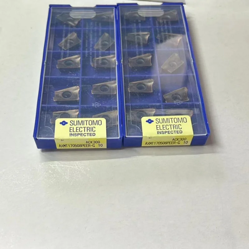 

Sumitomo AXMT170504PEER-G ACK300 AXMT170508PEER-G ACK300 CNC turning tool blade carbide inserts 10Pcs