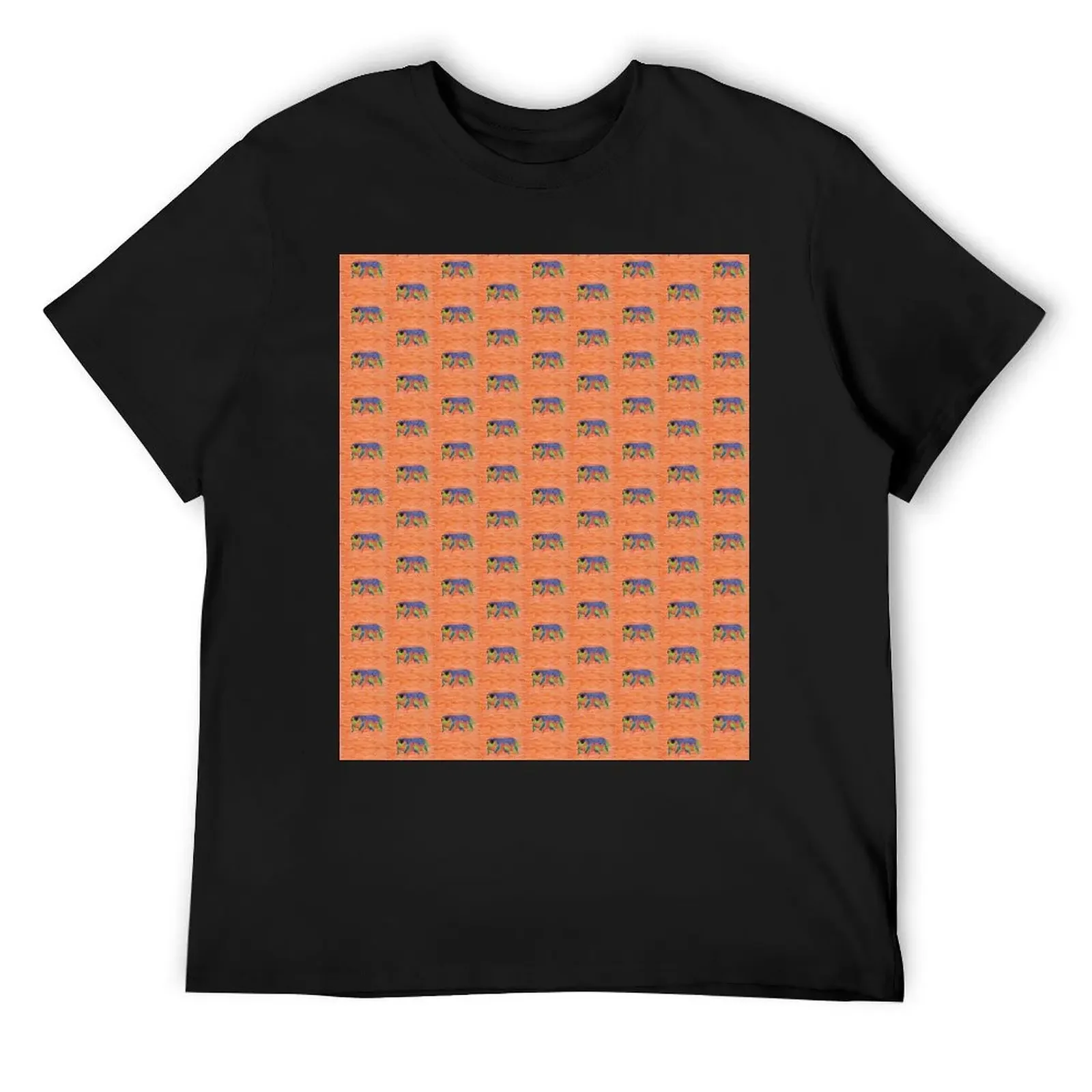 Tardigrade in Orange T-Shirt blue archive sweat t shirts for men