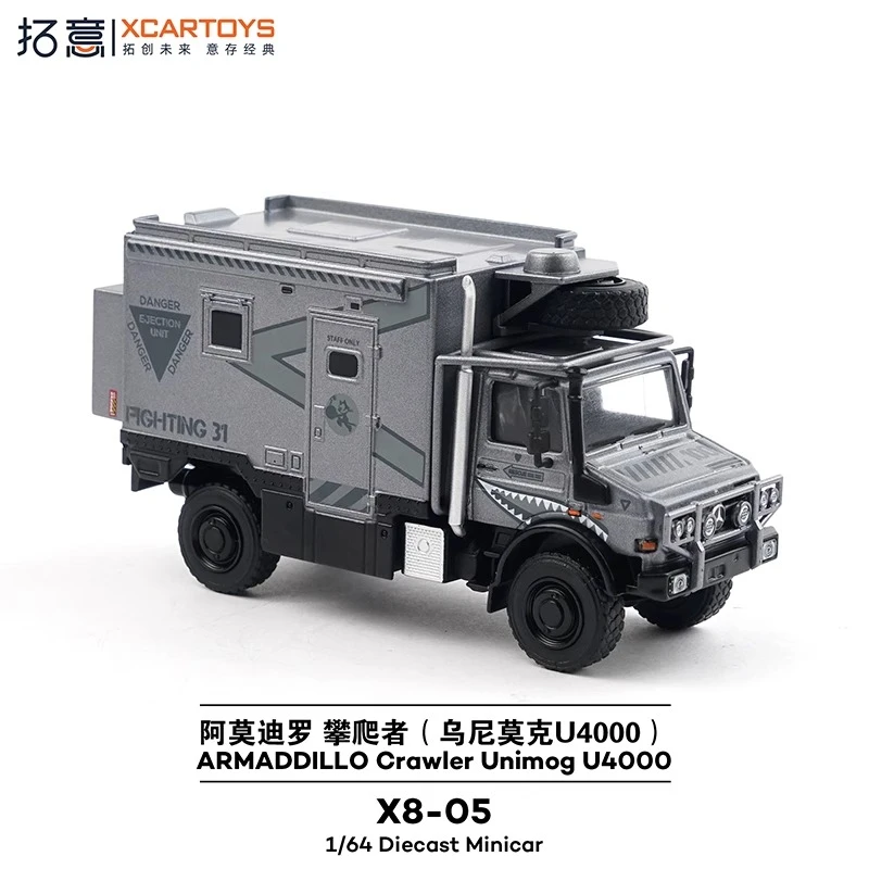 Xcartoys 1:64 U4000 Alloy  Car Alloy Motor Vehicle Diecast Metal Model Kids Xmas Gift Toys for Boys RV collection ornaments