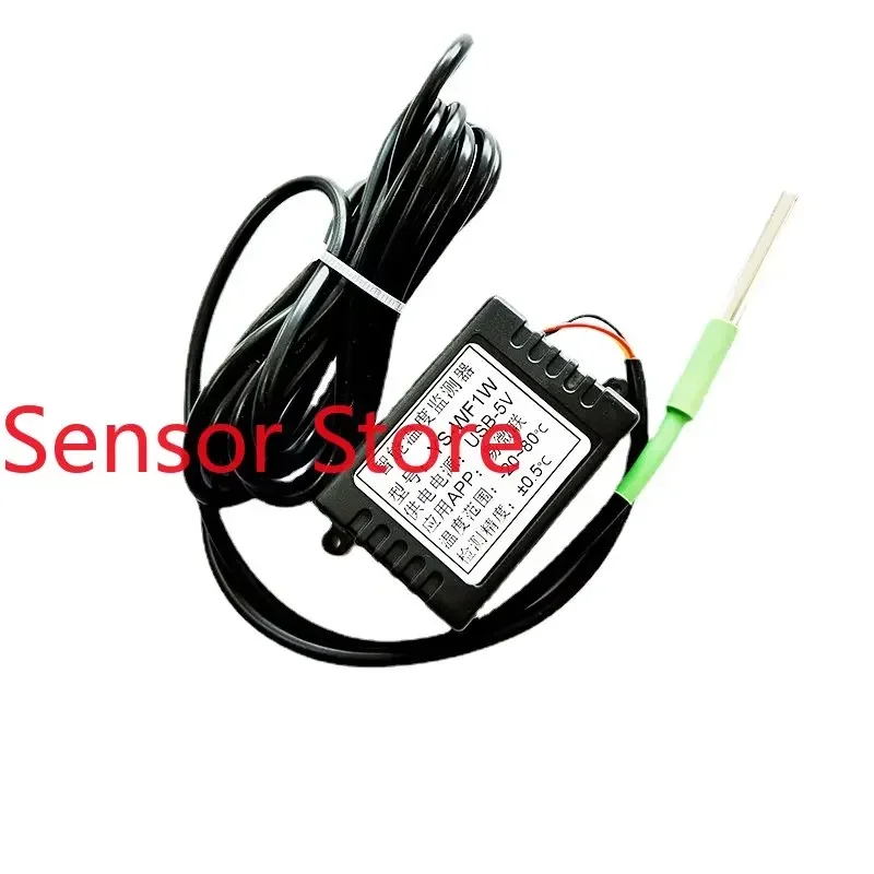 

5PCS : Mobile Phone Wifi, Remote Greenhouse Room Temperature Monitor, Cold Storage, Fish Tank Breeding Measurement