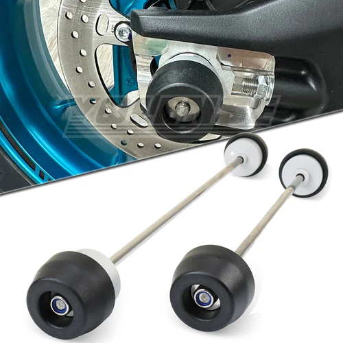 Para 675NK 675SS 675SR 675SR-R 675 SR SRR NK 2024-2025 Protector de rueda deslizante de horquilla de eje delantero y trasero de motocicleta