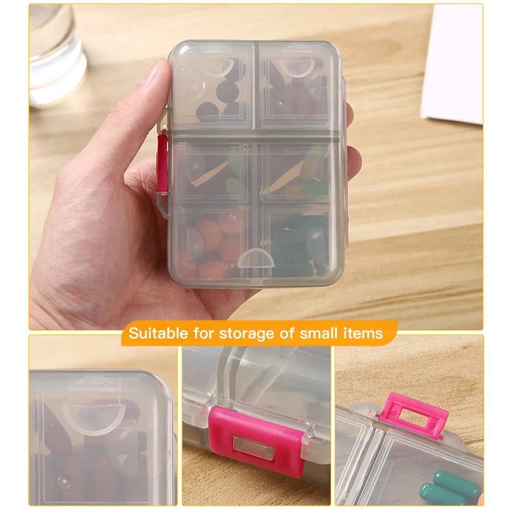 New Travel convenient medicine Pill Box pills dispenser pill Organizer Tablet Pillbox Case Container Drug Divider Drug Boxes