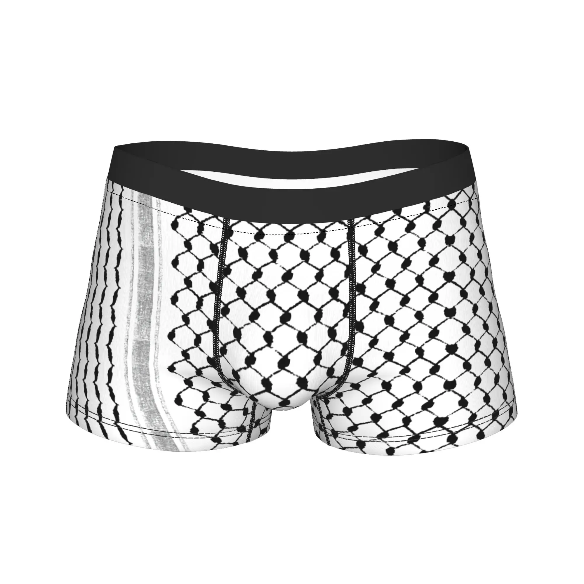 

Men Arabic Style Boxer Briefs Shorts Panties Polyester Underwear Male Sexy S-XXL Underpants