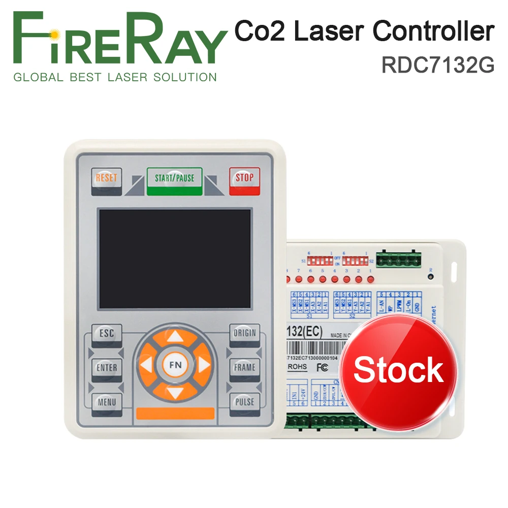 

Контроллер FireRay Ruida RDC7132G для лазерной резки и гравировки Co2-лазером