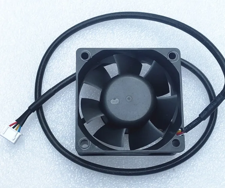 Ventilateur de refroidissement de processeur PWM 4P 60mm 6cm, refroidisseur de flux d'air CFM 12V 0,60 a à double roulement à billes à haute vitesse