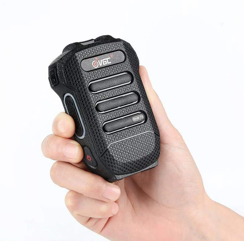 Micrófono VR-N76 BHM-79 micrófono Walkie Talkie inalámbrico Bluetooth micrófono de mano ligero para VR-N7500/N75/N76/N65