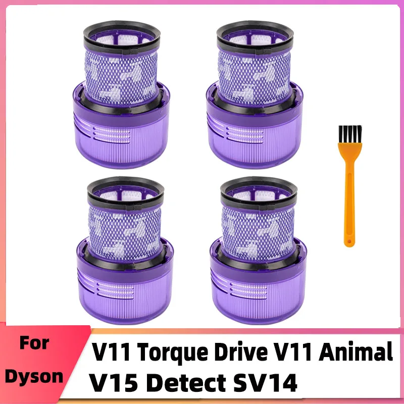 Vacuum Filter For Dyson V11 V15 SV14 Cordless Stick Vacuum Cleaner Washable Filter Replacement Part No.970013-02