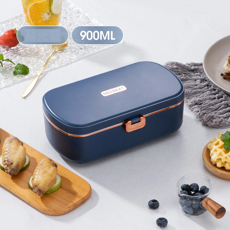 220V 110V Electric Lunch Box Stainless Steel Home Student Office Portable Heating Food Warmer Container Heater EU US Plug 36W