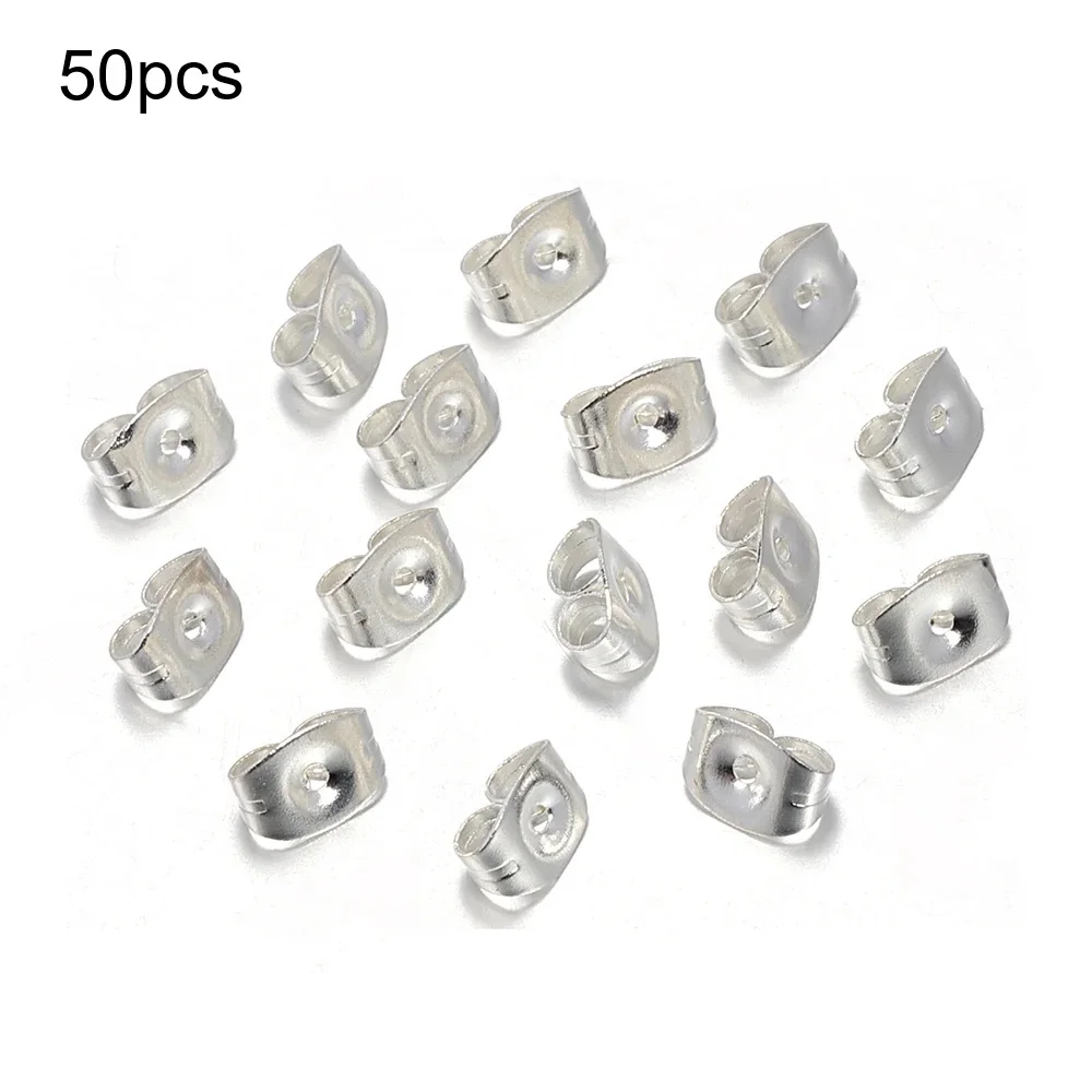 100 Stück Goldene Edelstahl-Ohrstecker 3-8mm mit Flachkopf, DIY Runde Ohrring-Rohlinge, Ohrstecker-Basen für Schmuckherstellung, Ohrring-Verschlüsse