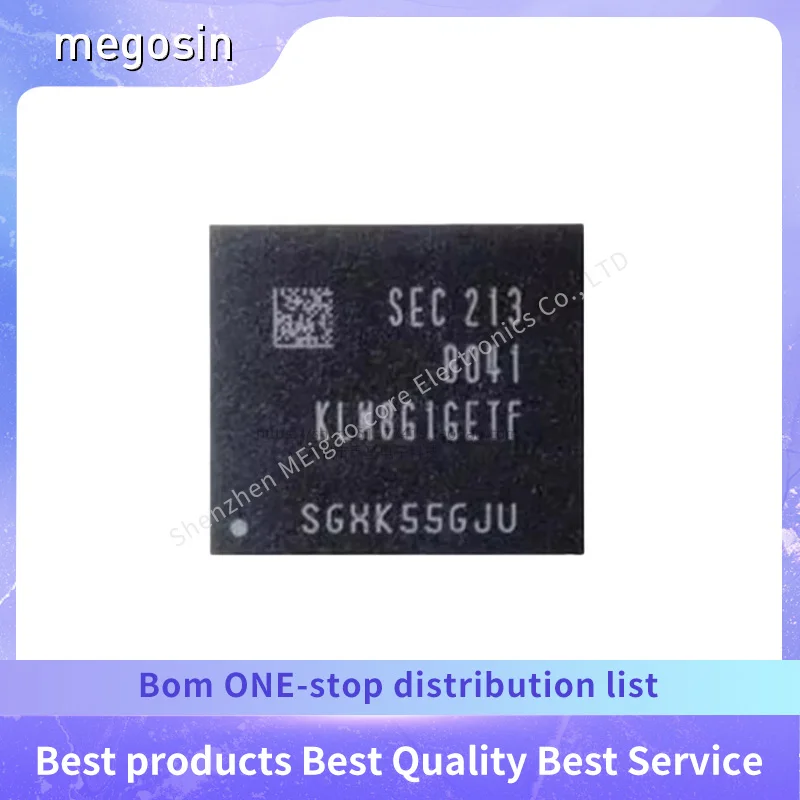 1PCS/LOT KLM8G1GETF-B041 KLM8G1GETF BGA153 8G Memory chip
