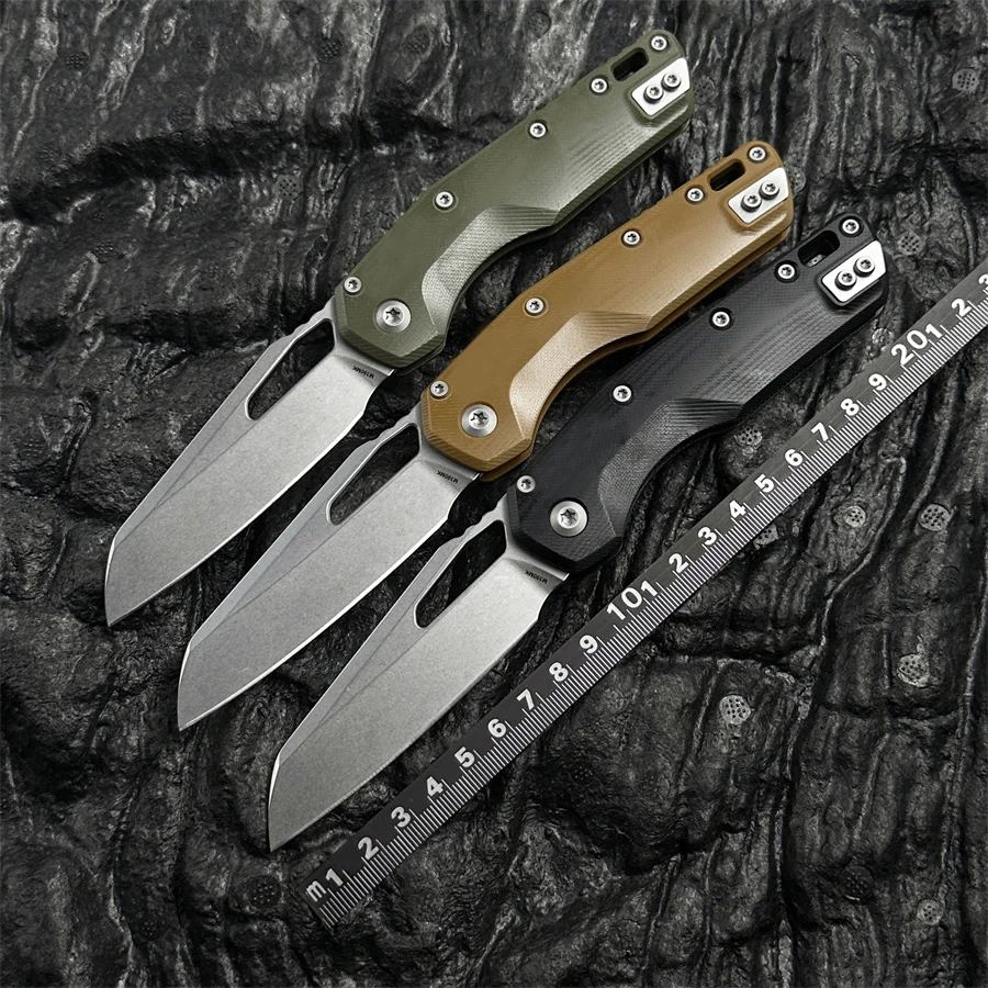 New Mit msi Axis Folding Knife 9Cr18Mov Steel Tactical Combat EDC Outdoor Camping Survival Hunting Self-defense Pocket Knives