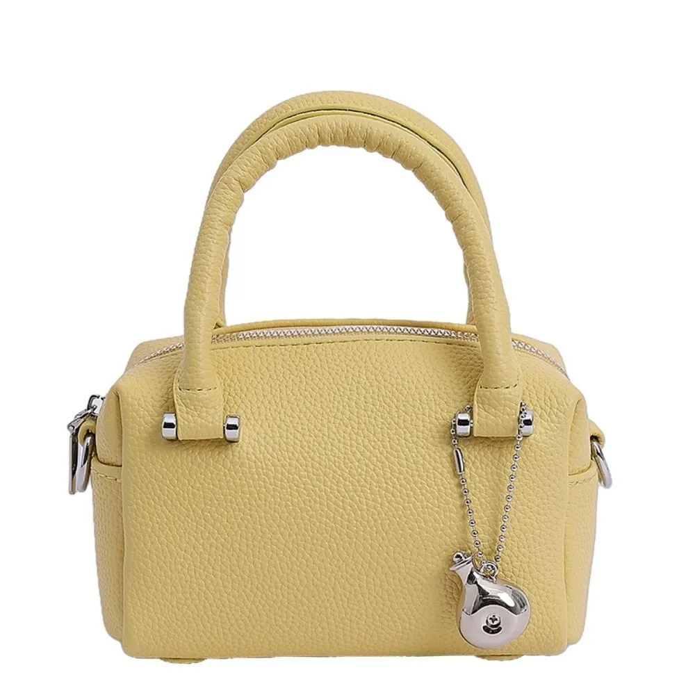 

Niche Luxury Pillow Crossbody Bags Small Versatile PU Leather Shoulder Bags Commute Zipper Women's Handbags Daily