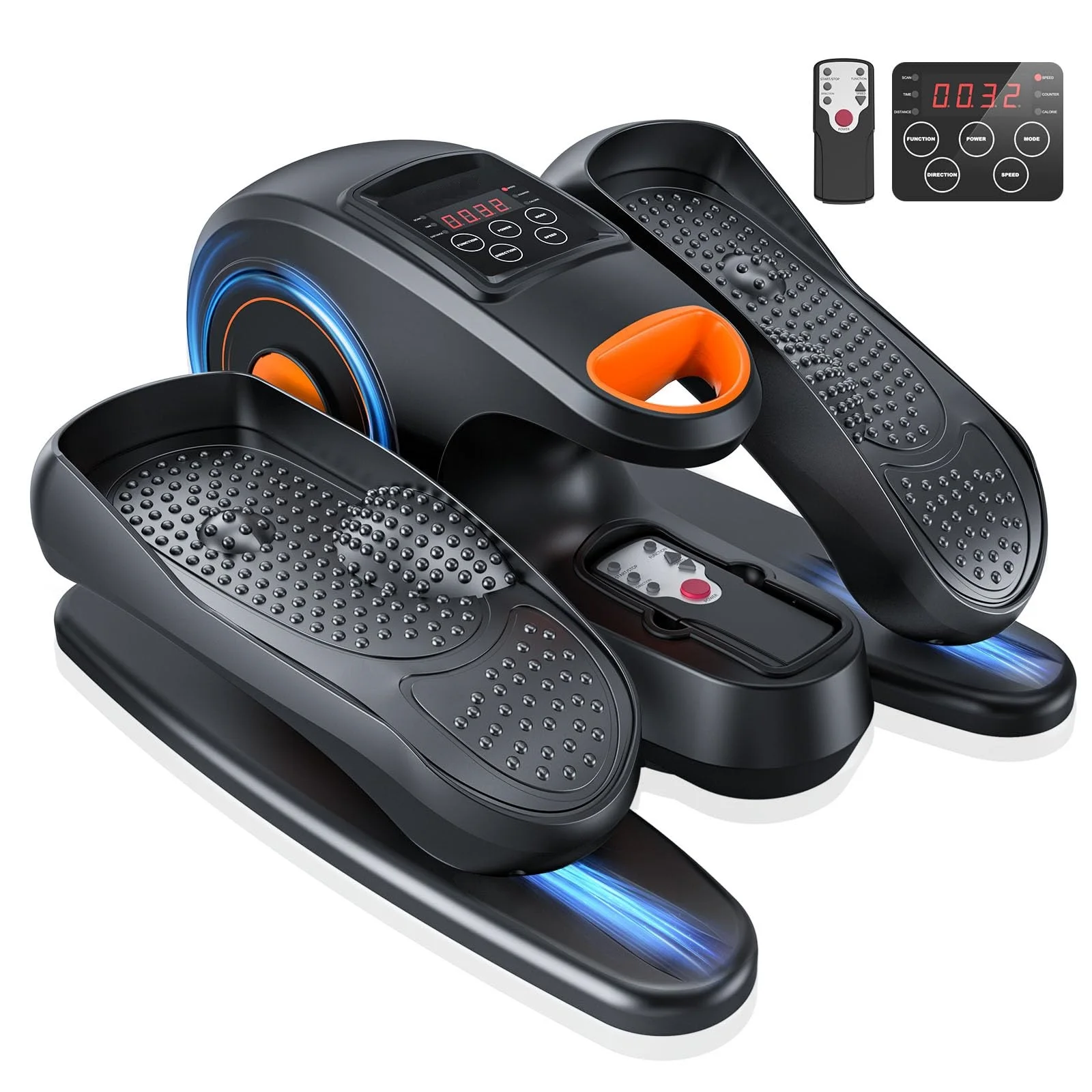 

Under Desk Elliptical Electric,Ellipse Leg Exerciser for Seniors,Fully Assembled Seated Pedal Exerciser with Remote Control 2025