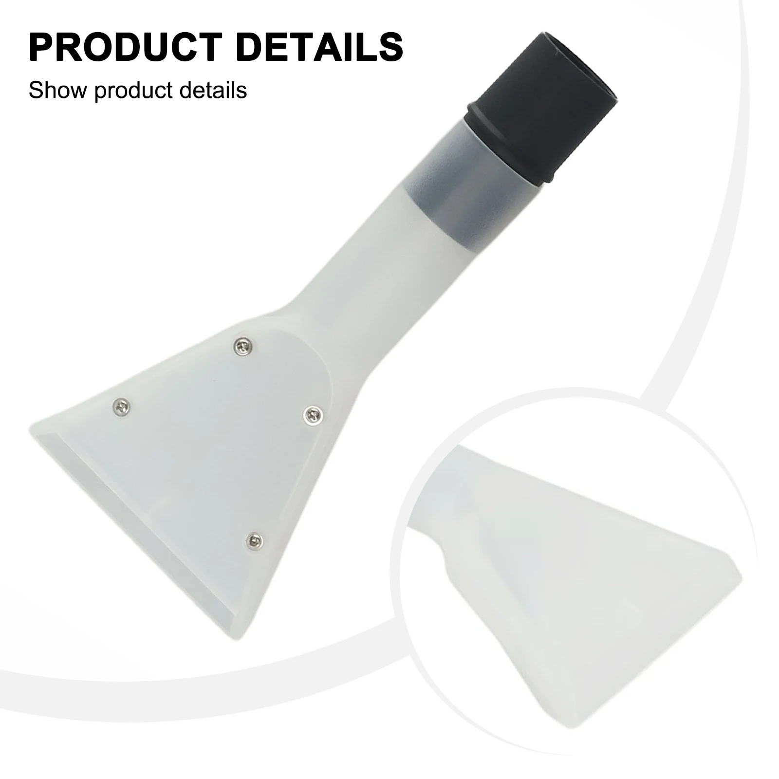 32-35mm Wet Dry Vacuum Cleaner Carpet Upholstery Brush Attachment Efficient Seat Washing Vacuum Extractor Nozzle
