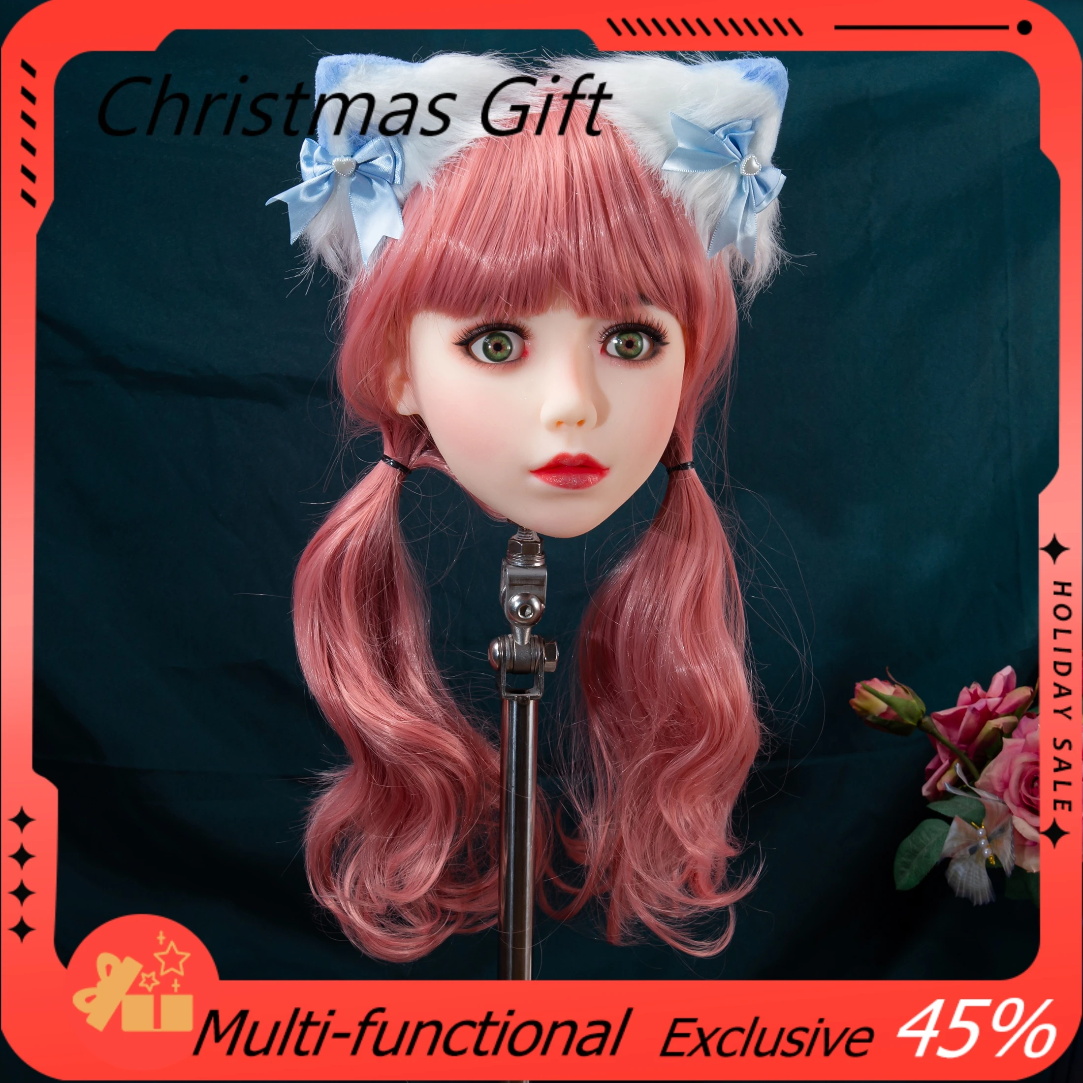 Специальная Черная пятница — художественная кукла из ТПЭ 1:1 с реалистичным макияжем и мягкой текстурой кожи, идеально подходит для укладки волос и подарка