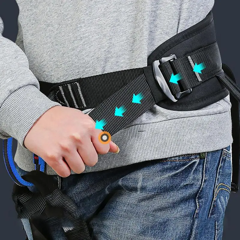 Tree Climbing Harness Adjustable Tree Climbing Equipment Multifunctional Comfortable Fall Arrest Equipment For Construction