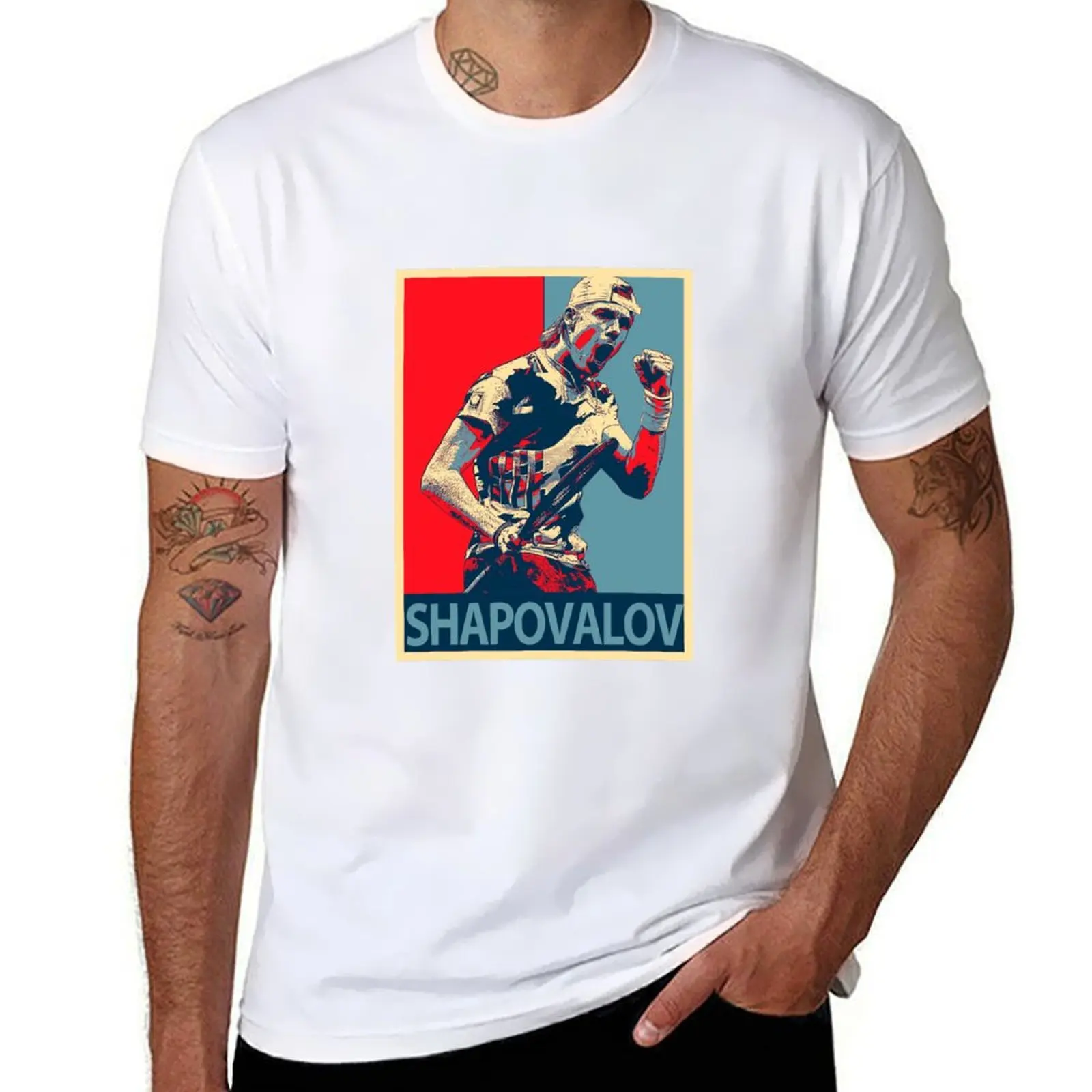 

Shapovalov T-Shirt t shirts for man pack white anime t shirts for man T-Shirt