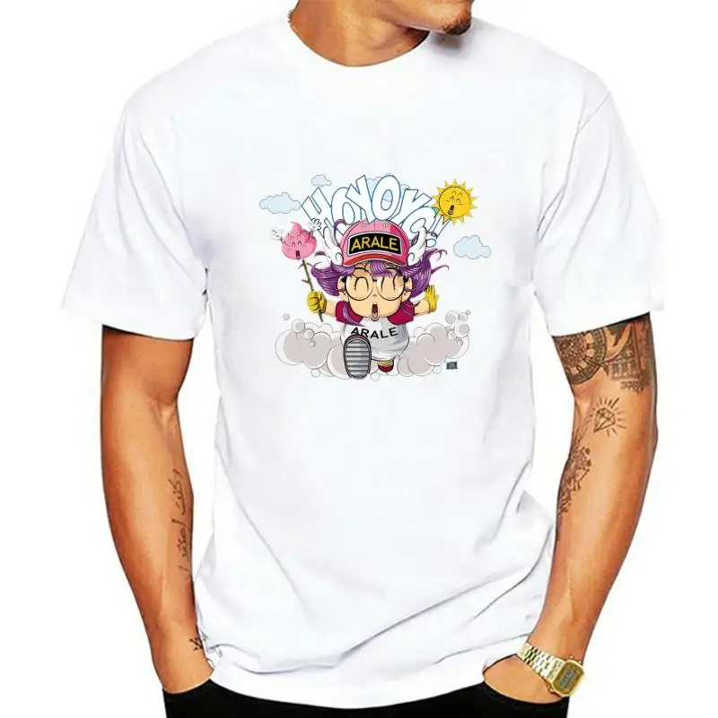 New summer T Shirt Arale Design T-Shirt Cotton Dr. Slump ofertas Tee Shirt