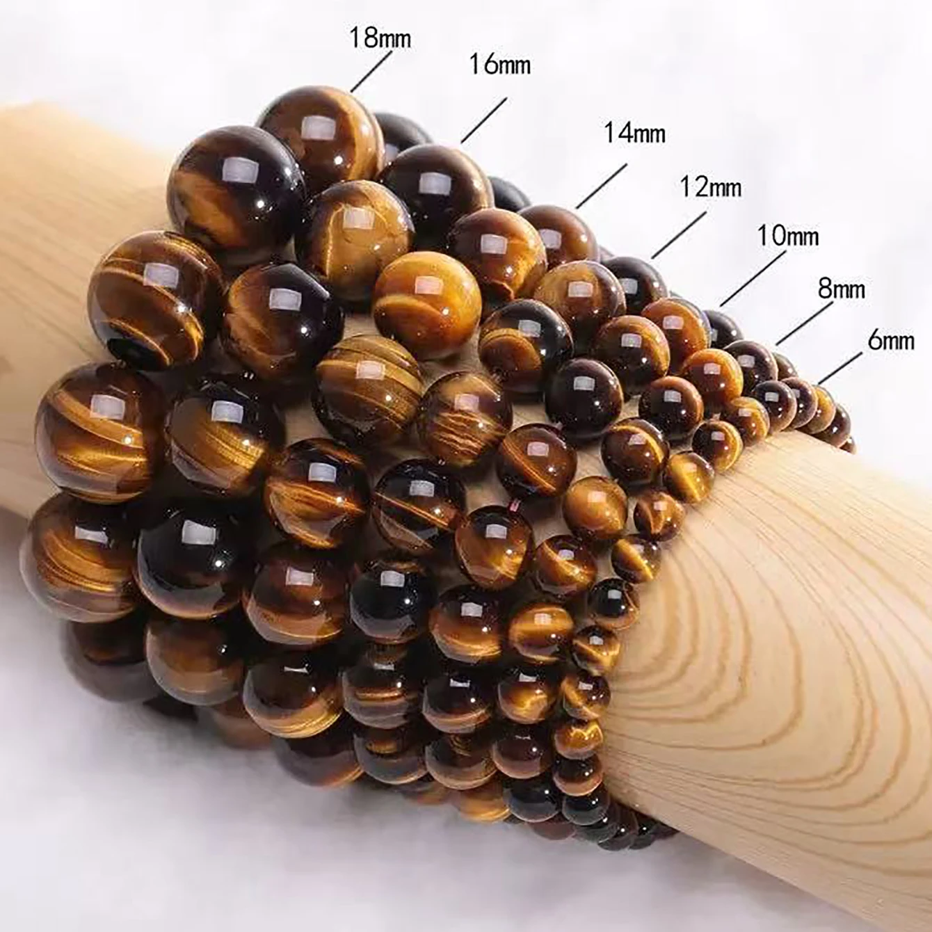 6 8 10 12mm real tigers eye bracelets for women men crystal energy spiritual protection natural braclet pulseras para mujer