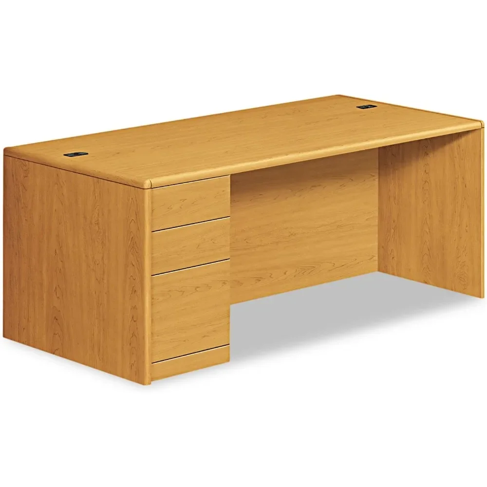 

Single Pedestal Desk, Full Left Pedestal