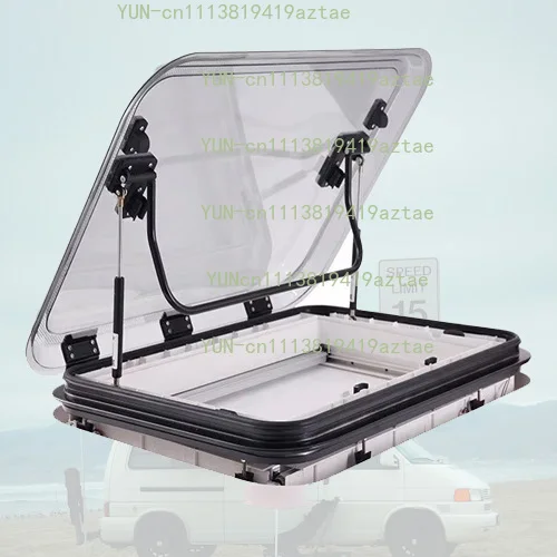 The Latest And Best-selling RV Sunroof 960x650mm RV Skylight Caravan Skylight With Multi-functional Skylight
