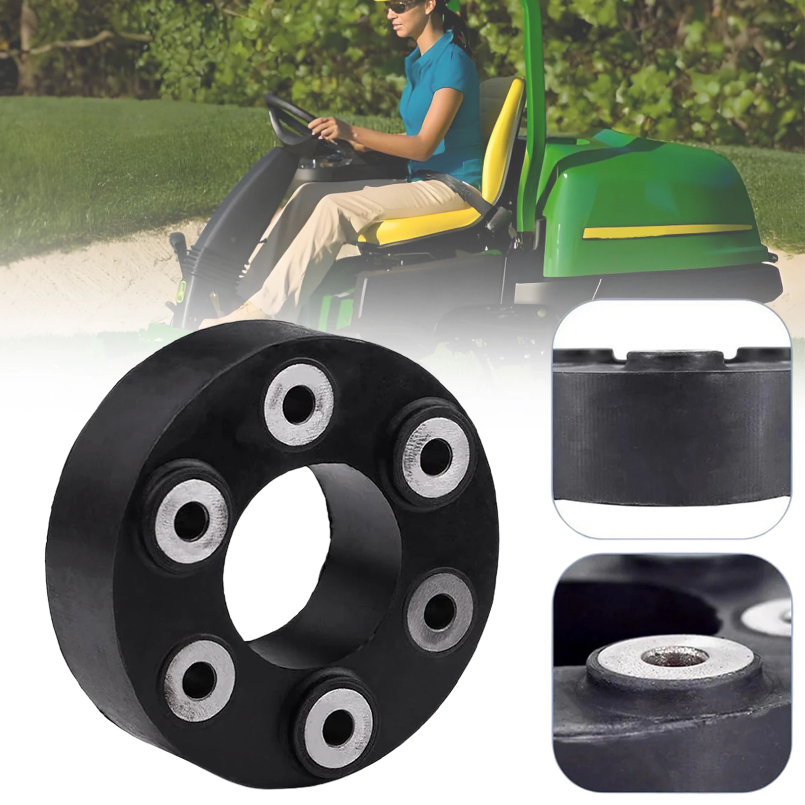 Isolateur d'arbre de transmission pour machines agricoles, remplacement AM101286, isolateur d'arbre d'entraînement pour John Deere 322 330 332 1445 1420 F912 F915