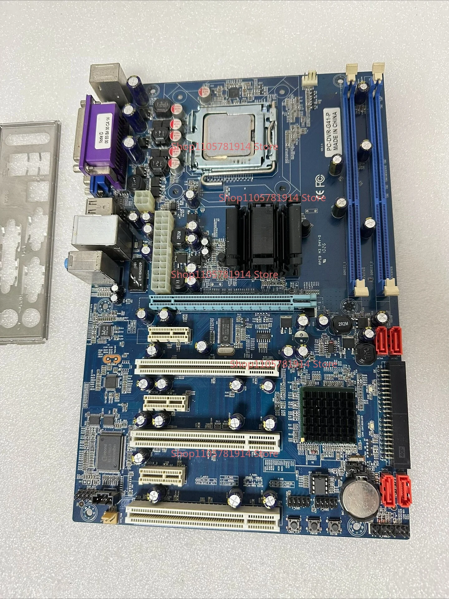For Industrial Control Main Board PC-DVR-G41-P DDR3 Main Board with Baffle