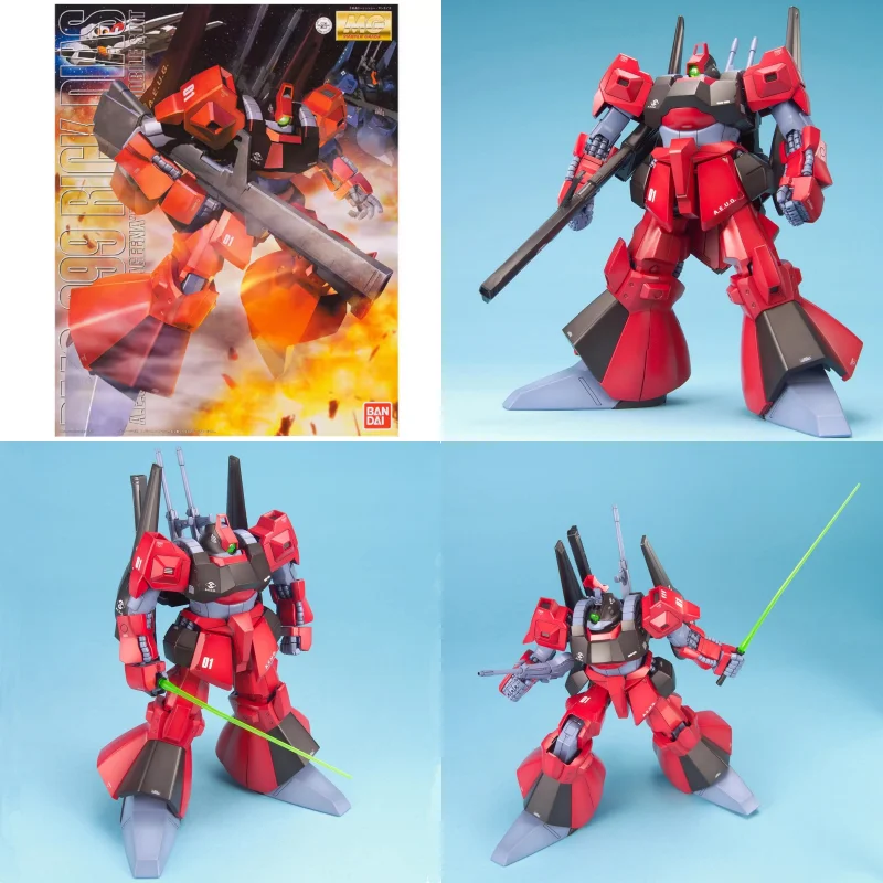 

In Stock Original Bandai Mg 1/100 Red Rick Dias Assembly Collectible Anime Action Figure Model Toys Ornament Gifts