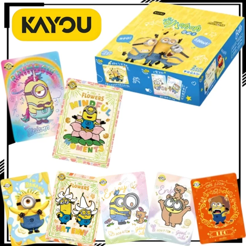 

KAYOU New Genuine Yellow Person Ba Na Na Collectible Card Cute Owner Pack Anime Merchandise Holiday Gift Trendy Toy