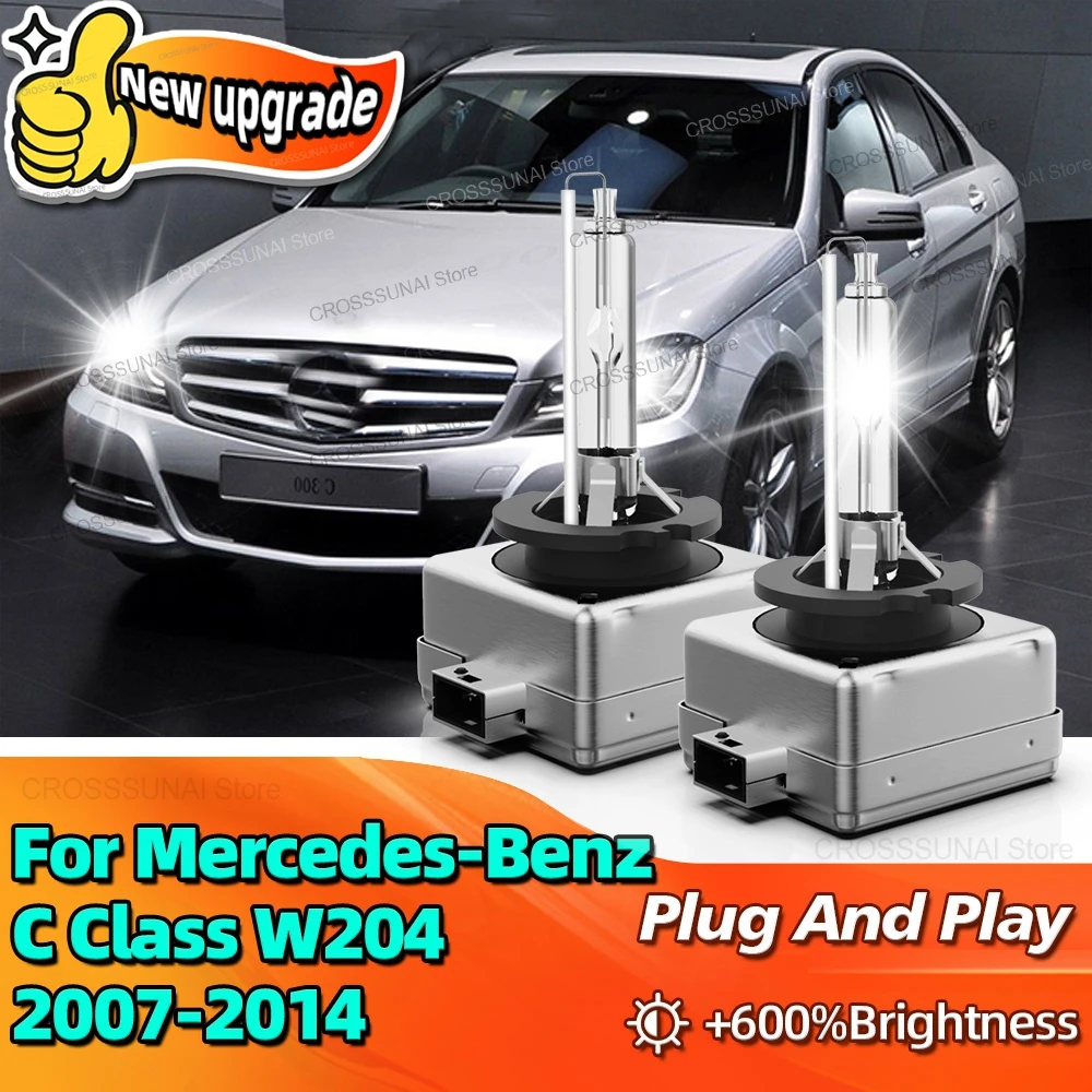 35W HID Headlight D1S Xenon Lamp 6000K Zamiennik żarówki do Mercedes-Benz C Class W204 2007 2008 2009 2010 2011 2012 2013 2014