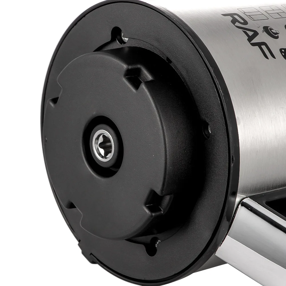 휴대용 다기능 3L 스테인리스 스틸 분쇄기 전기 고기 다지기 야채 마늘 블렌더 믹서 손잡이 포함