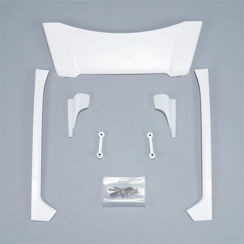 Accesorios de actualización de ala trasera baja de plástico a escala 1:14 para camión Tamiya RC SCANIA 770S 56368