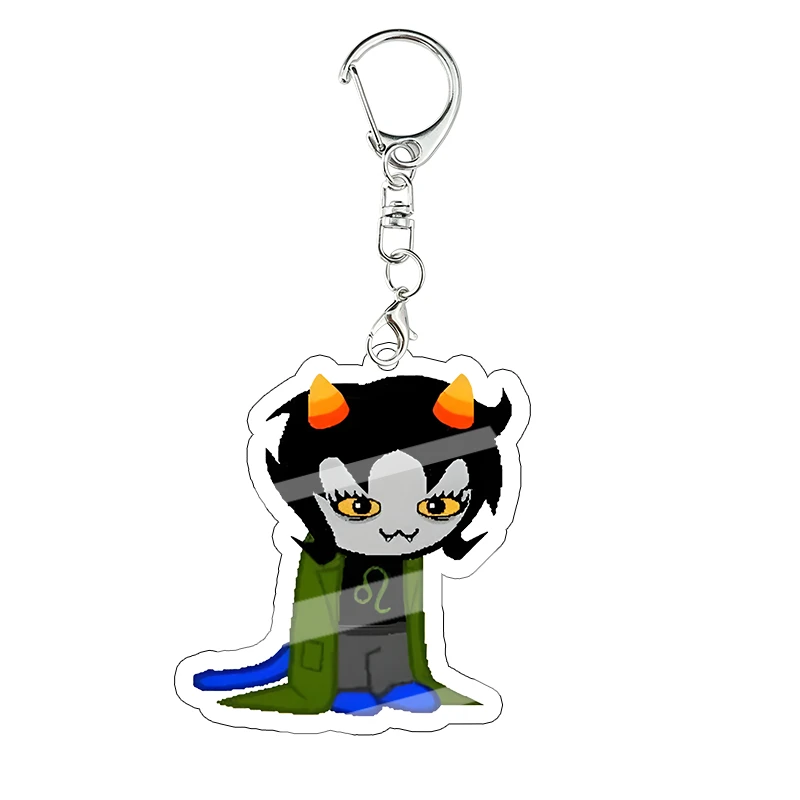 Homestuck AdiosToreador Dave Acryl-Schlüsselanhänger Dekorationszubehör Anhänger Schlüsselanhänger Figuren Mädchen Tasche Geburtstagsgeschenk – Detail 8