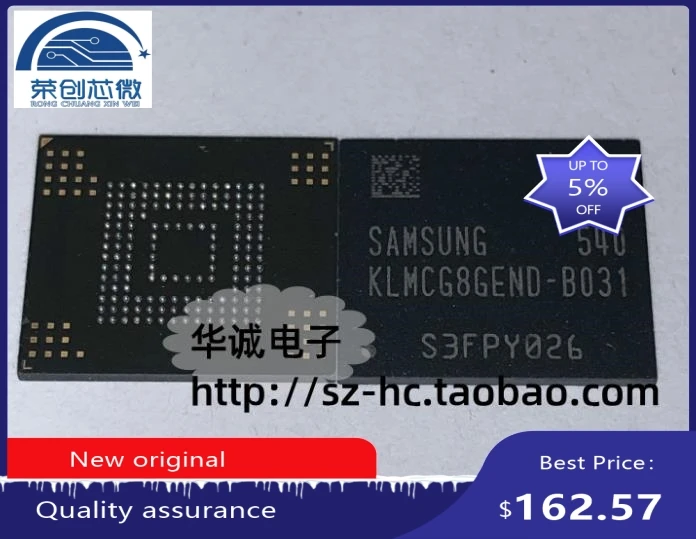 

100% new original KLMCG8GEND-B031 BGA 64G Storage chip KLMCG8GEND B031