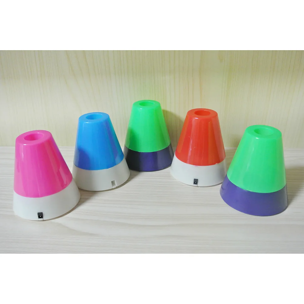 

4pcs Gypsophila Fiber Optic Light Colorful Led Glow For Kids Party Home Decoration Christmas Gift Without Batteries (Random)