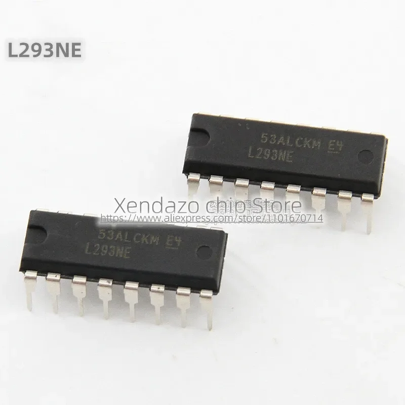 10 개/몫 L293NE L293N L293 DIP-16 패키지 기존 정품 드라이버 칩