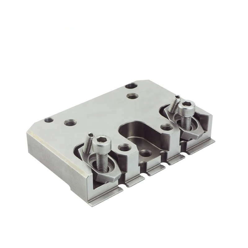 precision steel flat vice compatible with fixture  vise 3A-200106