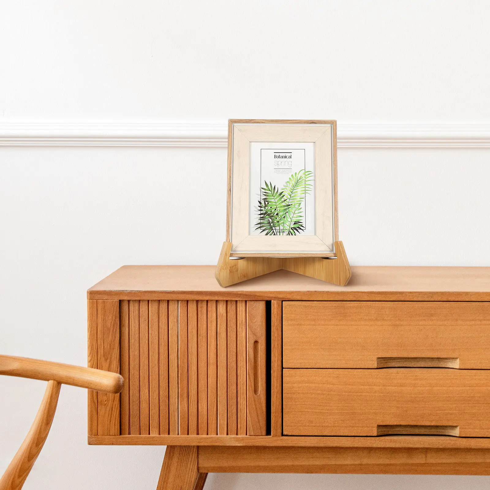 

Деревянная подставка-мольберт для тарелок, фотографий, картин, табличек, для декора кухонной столешницы, подставка для кулинарных книг