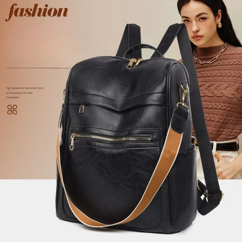 

Простые дизайнерские сумки для подгузников для женщин, винтажная кожаная сумка через плечо, элегантная сумка на плечо, вместительная модная сумка-тоут.