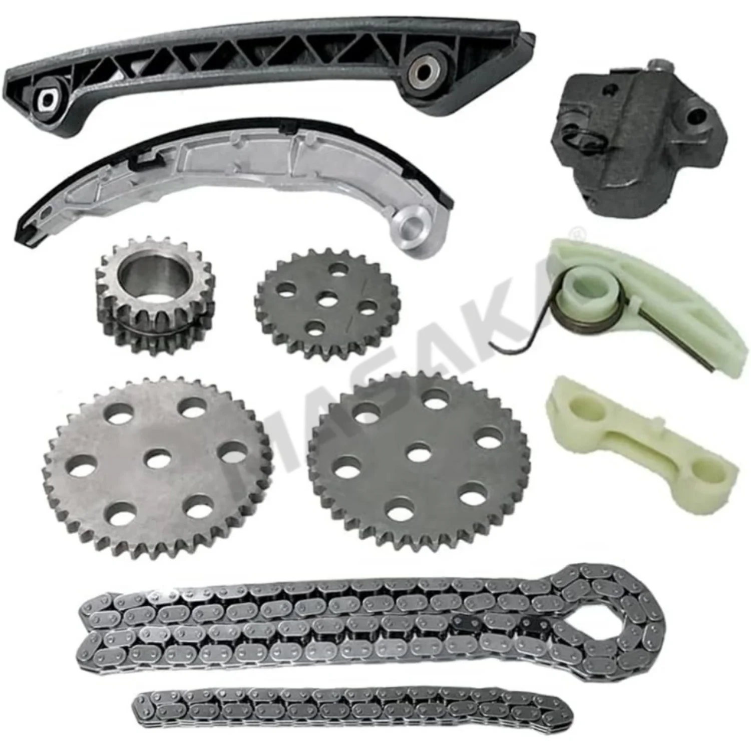 1L5Z6268AA Timing Chain Kit For Ford Fusion For Mazda 3 5 6 Tribute for Mercury Milan 2.3L 2.5L L4 2007-11 3M4Z6M256AA L30112201