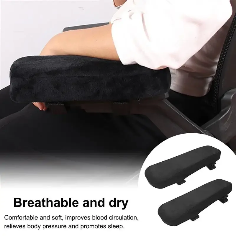 

Breathable Chair Armrest Pads, Removable Pressure Relieving Sleeve, Indoor Outdoor, House Travelling Slipcover Supplies