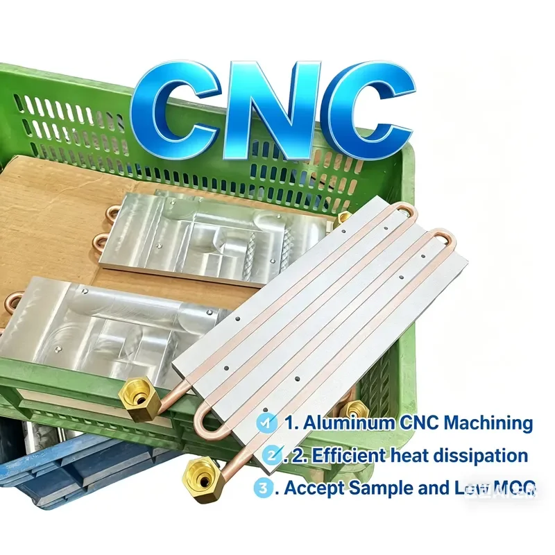 Heat Exchanger Precision Aluminum Process Chiller Cooling System Broaching Fiber Liquid Cold Plate Custom Water Cooling