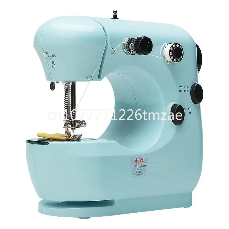 

Household Electric Handheld Multi-Function Sewing Machine Thickened Miniature Night Light Pedal Electric DIY
